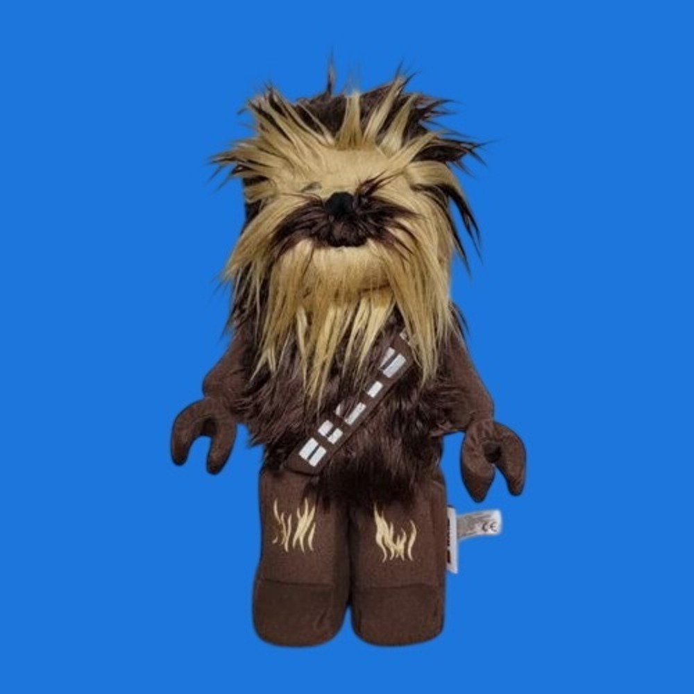 LEGO Star Wars Chewbacca Plush 12 In Stuffed Toy Brown Wookiee Minifigure Style
